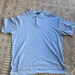 Polo by Ralph Lauren Men's Light Blue Polo Shirt
